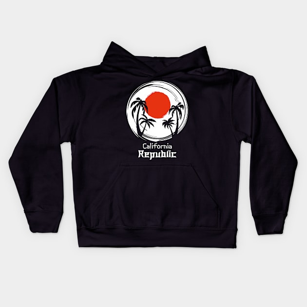 California Republic Kids Hoodie by Jennifer